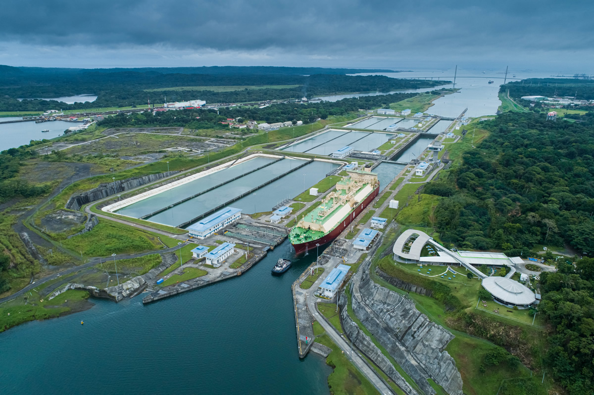 Imagen cortesía de la Autoridad del Canal de Panamá
